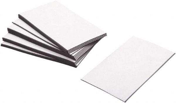 Baum/Gartens - 2" Wide x 3-1/2" Long, White Paper Business Cards - For Business Cards - Industrial Tool & Supply