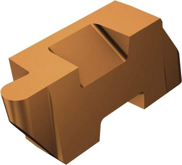 Sandvik Coromant - 3LTLRP TLRP 2.39mm Cutting Width Carbide Grooving Insert - 3.81mm Max Depth of Cut, Left Hand, 1.19mm Corner Radius, TiAlN Finish - Industrial Tool & Supply