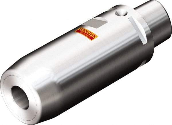 Sandvik Coromant - C3 Modular Connection, 12mm Hole Diam, Hydraulic Tool Holder/Chuck - 28mm Nose Diam, 74mm Projection, Through Coolant - Exact Industrial Supply