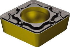 Sandvik Coromant - CCMT32.52 WM Grade 1515 Carbide Turning Insert - TiCN/Al2O3/TiN Finish, 80° Diamond, 3/8" Inscr Circle, 5/32" Thick, 1/32" Corner Radius - Industrial Tool & Supply