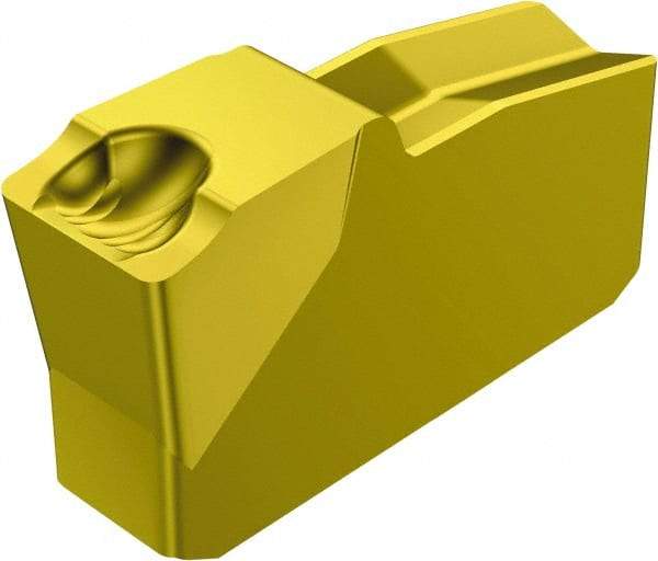 Sandvik Coromant - 50050N151.2 5G Grade 2135, 5mm Cutting Width Carbide Grooving Insert - Neutral, 0.4mm Corner Radius, TiCN/Al2O3/TiN Finish - Industrial Tool & Supply