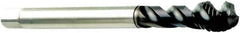 Sandvik Coromant - 1-8 UNC 4 Flute 2BX Modified Bottoming Spiral Flute Tap - Powdered Metal, CoolTop Finish, 6.2992" OAL, Right Hand Flute, Right Hand Thread, Series CoroTap 300 - Industrial Tool & Supply