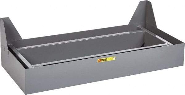 Little Giant - 25 Gal Sump, Steel Spill Deck or Pallet - 45-1/4" Long x 20-1/4" Wide x 13-1/4" High - Industrial Tool & Supply
