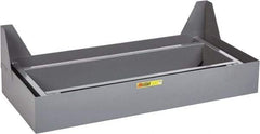Little Giant - 25 Gal Sump, Steel Spill Deck or Pallet - 45-1/4" Long x 20-1/4" Wide x 13-1/4" High - Industrial Tool & Supply