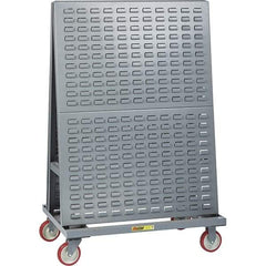 Little Giant - 1,200 Lb Capacity Multi-Purpose Lean Tool Cart - 24" Wide x 36" Deep x 56" High, Steel, Gray - Industrial Tool & Supply