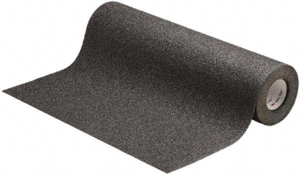 Ability One - Black Solid Color Anti-Slip Vinyl Tape - 24" Wide x 30' Long x 0.048" Thick, General Traffic - Industrial Tool & Supply