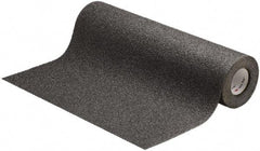 Ability One - Black Solid Color Anti-Slip Vinyl Tape - 18" Wide x 30' Long x 0.048" Thick, General Traffic - Industrial Tool & Supply