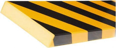 PRO-SAFE - Polyurethane Foam Type S Surface Guard - Black/Yellow - Industrial Tool & Supply