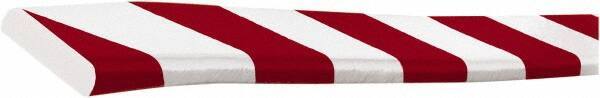 PRO-SAFE - Polyurethane Foam Type F Surface Guard - Red/White - Industrial Tool & Supply