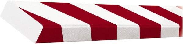 PRO-SAFE - Polyurethane Foam Type D Surface Guard - Red/White - Industrial Tool & Supply