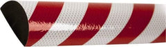 PRO-SAFE - Polyurethane Foam Type C+ Surface Guard - Red/White - Industrial Tool & Supply