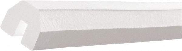PRO-SAFE - Polyurethane Foam Type BB Edge Guard - White - Industrial Tool & Supply