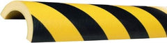 PRO-SAFE - Polyurethane Foam Type R50 Pipe Guard - Black/Yellow - Industrial Tool & Supply