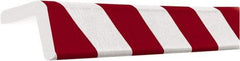PRO-SAFE - Polyurethane Foam Type H Corner Guard - Red/White - Industrial Tool & Supply
