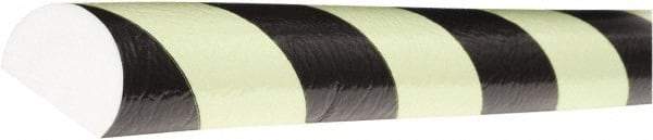 PRO-SAFE - Polyurethane Foam Type C Corner Guard - Glow - Industrial Tool & Supply