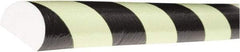 PRO-SAFE - Polyurethane Foam Type C Corner Guard - Glow - Industrial Tool & Supply