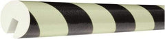 PRO-SAFE - Polyurethane Foam Type B Corner Guard - Glow - Industrial Tool & Supply