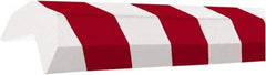 PRO-SAFE - Polyurethane Foam Type AA Corner Guard - Red/White - Industrial Tool & Supply