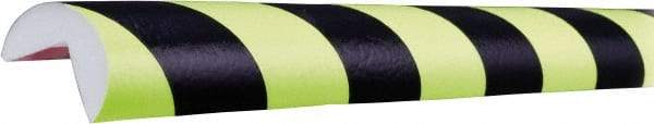 PRO-SAFE - Polyurethane Foam Type A Corner Guard - Fluorescent Yellow - Industrial Tool & Supply