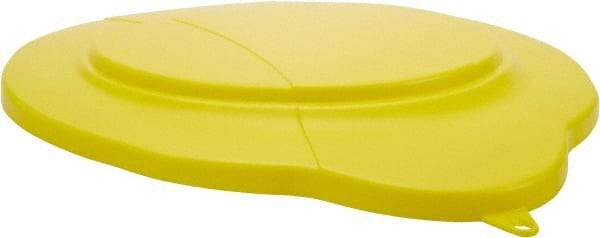 Vikan - 5 Gal Polypropylene Pail Lid - Yellow, For Use with Vikan 5 Gal Pail - Industrial Tool & Supply