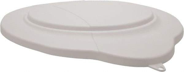 Vikan - 5 Gal Polypropylene Pail Lid - White, For Use with Vikan 5 Gal Pail - Industrial Tool & Supply