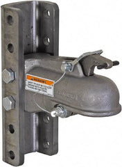 Buyers Products - 2-5/16" Ball Size Channel Hitch Coupler - 15,000 Lb Max Capacity, Plain Finish - Industrial Tool & Supply
