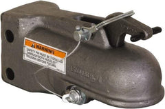 Buyers Products - 2-5/16" Ball Size Channel Hitch Coupler - 15,000 Lb Max Capacity, Plain Finish - Industrial Tool & Supply