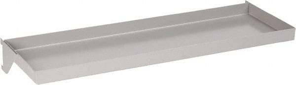 Little Giant - Mobile Work Center Accessory - 12" Wide x 33-3/4" Deep x 4" High, Steel, Gray - Industrial Tool & Supply