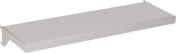 Little Giant - Mobile Work Center Accessory - 12" Wide x 33-3/4" Deep x 4" High, Steel, Gray - Industrial Tool & Supply