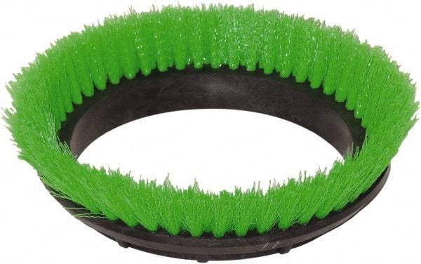 Bissell - Scrubbing Brush - 12" Machine, Blue Pad, Polyester - Industrial Tool & Supply