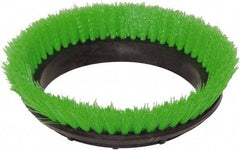 Bissell - Scrubbing Brush - 12" Machine, Blue Pad, Polyester - Industrial Tool & Supply