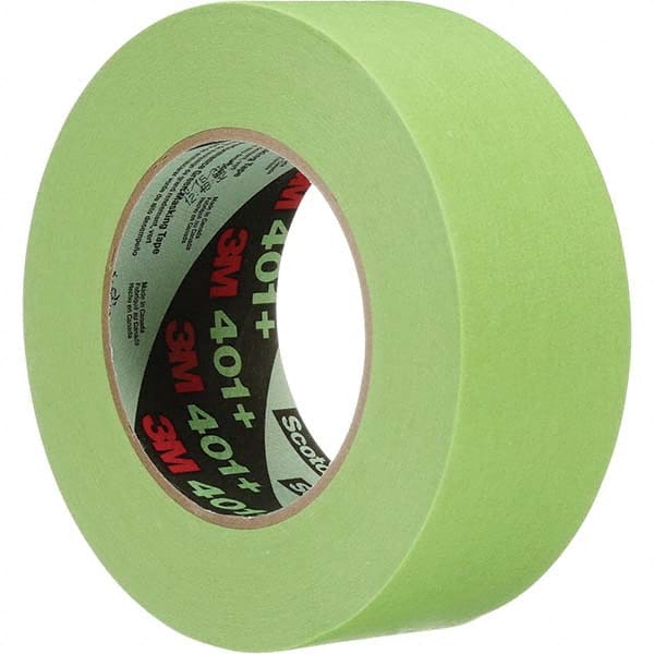 3M - 144mm Wide x 55 m x 6.7 mil Green Paper Masking Tape - Industrial Tool & Supply