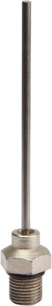 Value Collection - Blow Gun Needle Tip - 1/4 NPT, 2.47" Hose Length - Industrial Tool & Supply