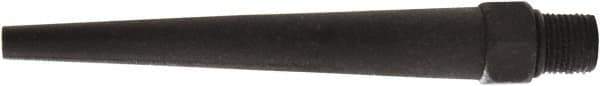 Value Collection - Blow Gun Nylon Tapered Tube - 1/4 NPT, 3" Long - Industrial Tool & Supply