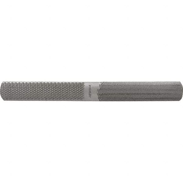 Stanley - 8" Long, Bastard Cut, 4-in-1 American-Pattern File - Double Cut, 2.88" Overall Thickness - Industrial Tool & Supply