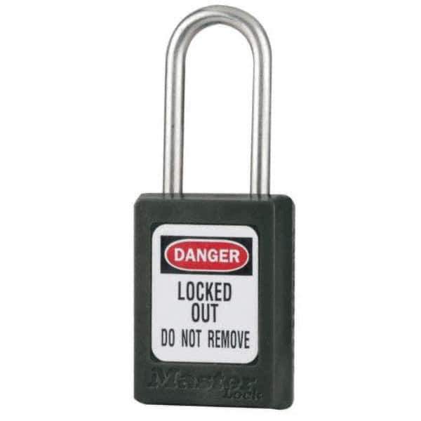 Master Lock - Lockout Padlocks Key Type: Keyed Different Key Retaining: Retaining Key - Industrial Tool & Supply
