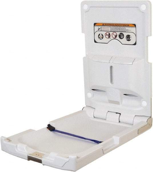 World Dryer - Polyethylene Baby Changing Station - 20" Long x 4.2969" High x 20" Wide - Industrial Tool & Supply