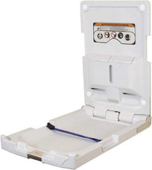 World Dryer - Polyethylene Baby Changing Station - 20" Long x 4.2969" High x 20" Wide - Industrial Tool & Supply
