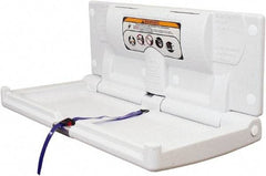 World Dryer - Polyethylene Baby Changing Station - 18" Long x 4.2969" High x 35-1/2" Wide - Industrial Tool & Supply