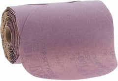 3M - 6" Diam, 180 Grit Ceramic Adhesive PSA Disc - Very Fine Grade, Purple, Paper Backing, Flexible, Use with Random Orbital Sanders - Industrial Tool & Supply