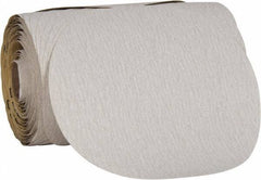 3M - 6" Diam, 120 Grit Aluminum Oxide Adhesive PSA Disc - Fine Grade, Reddish Brown, Film Backing, Flexible, Use with Random Orbital Sanders - Industrial Tool & Supply