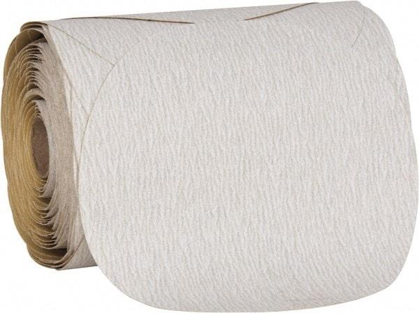 3M - 6" Diam, 150 Grit Ceramic Adhesive PSA Disc - Fine Grade, Purple, Film Backing, Flexible, Use with Random Orbital Sanders - Industrial Tool & Supply