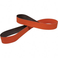 3M - 2" Wide x 60" OAL, 120 Grit, Ceramic Abrasive Belt - Ceramic, Coated, Series 984F - Industrial Tool & Supply