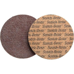 3M - 4" Disc Diam, Aluminum Oxide Quick Change Disc - Type R Attaching System, Coated, Coarse Grade - Industrial Tool & Supply