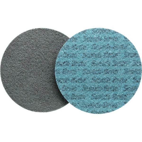 3M - 4" Disc Diam, Aluminum Oxide Quick Change Disc - Type R Attaching System, Coated, Very Fine Grade - Industrial Tool & Supply