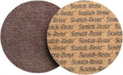 3M - 7" Diam, Aluminum Oxide Hook & Loop Disc - Coarse Grade, Nonwoven, - Industrial Tool & Supply