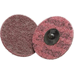 3M - 4" Disc Diam, Aluminum Oxide Quick Change Disc - Type S Attaching System, Coated, Very Fine Grade - Industrial Tool & Supply