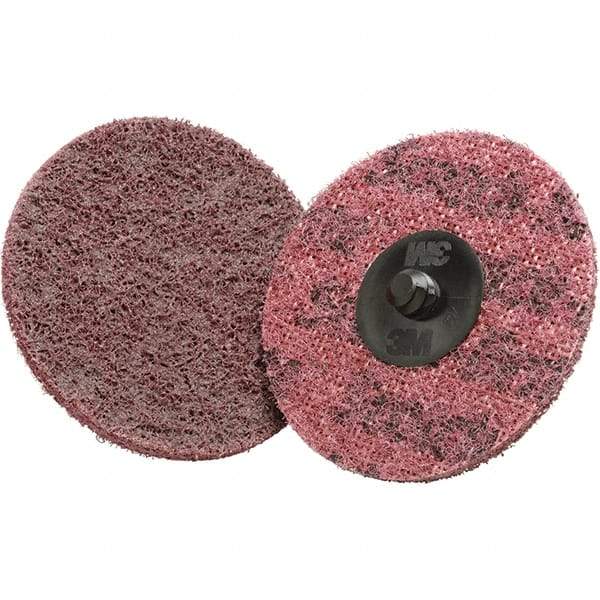 3M - 3" Disc Diam, Aluminum Oxide Quick Change Disc - Type S Attaching System, Coated, Very Fine Grade - Industrial Tool & Supply