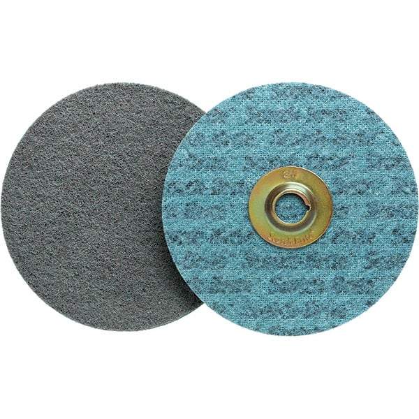 3M - 7" Disc Diam, Aluminum Oxide Quick Change Disc - Type R Attaching System, Coated, Very Fine Grade - Industrial Tool & Supply