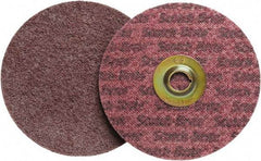 3M - 4-1/2" Disc Diam, Aluminum Oxide Quick Change Disc - Type R Attaching System, Coated, Medium Grade - Industrial Tool & Supply